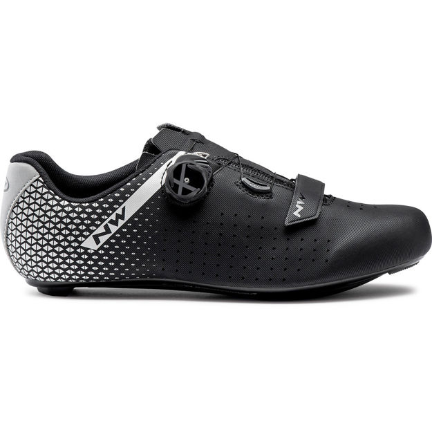Picture of NORTHWAVE -  CORE PLUS 2 MAN BLACK/SILVER